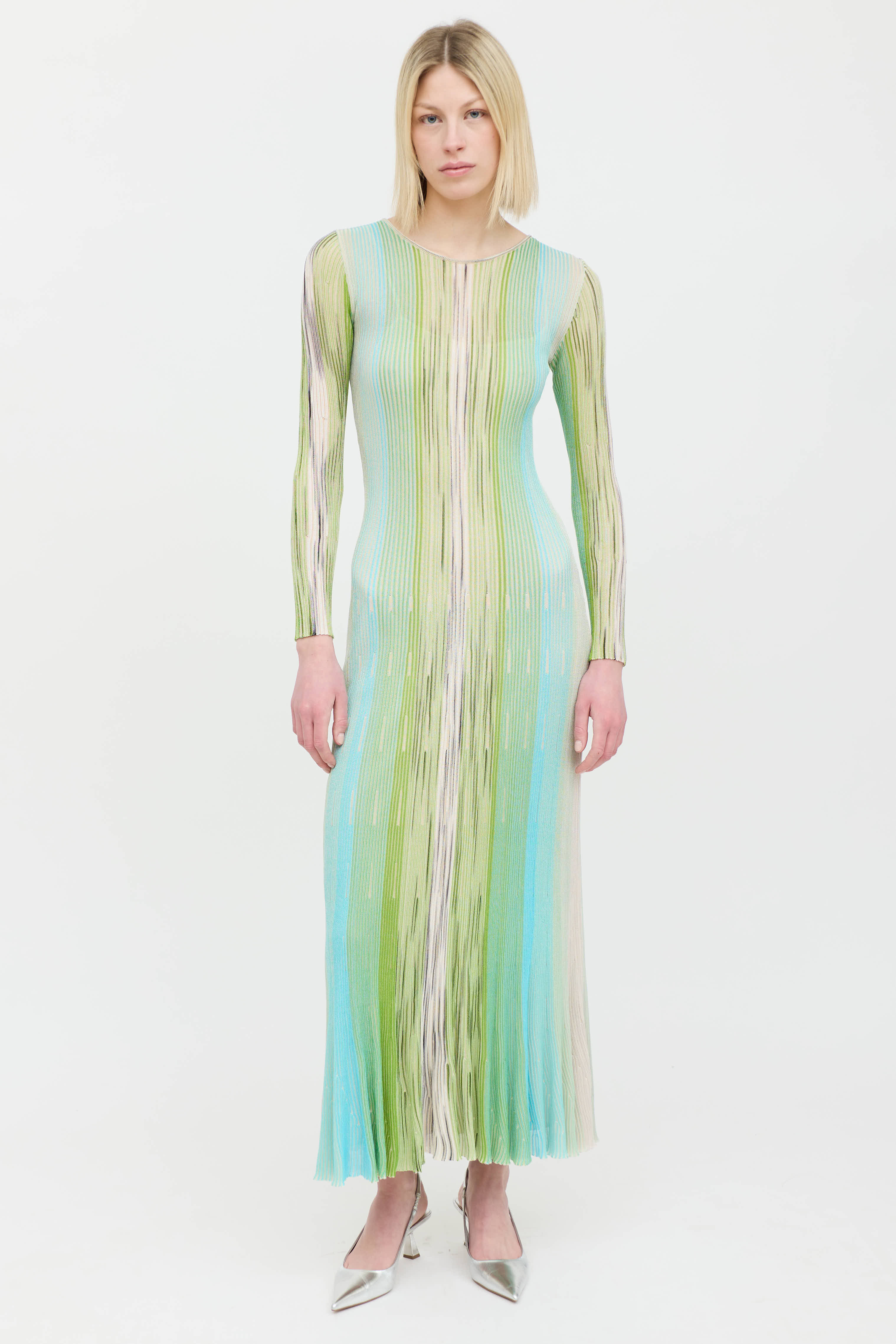 Missoni Ribbed Striped Dress