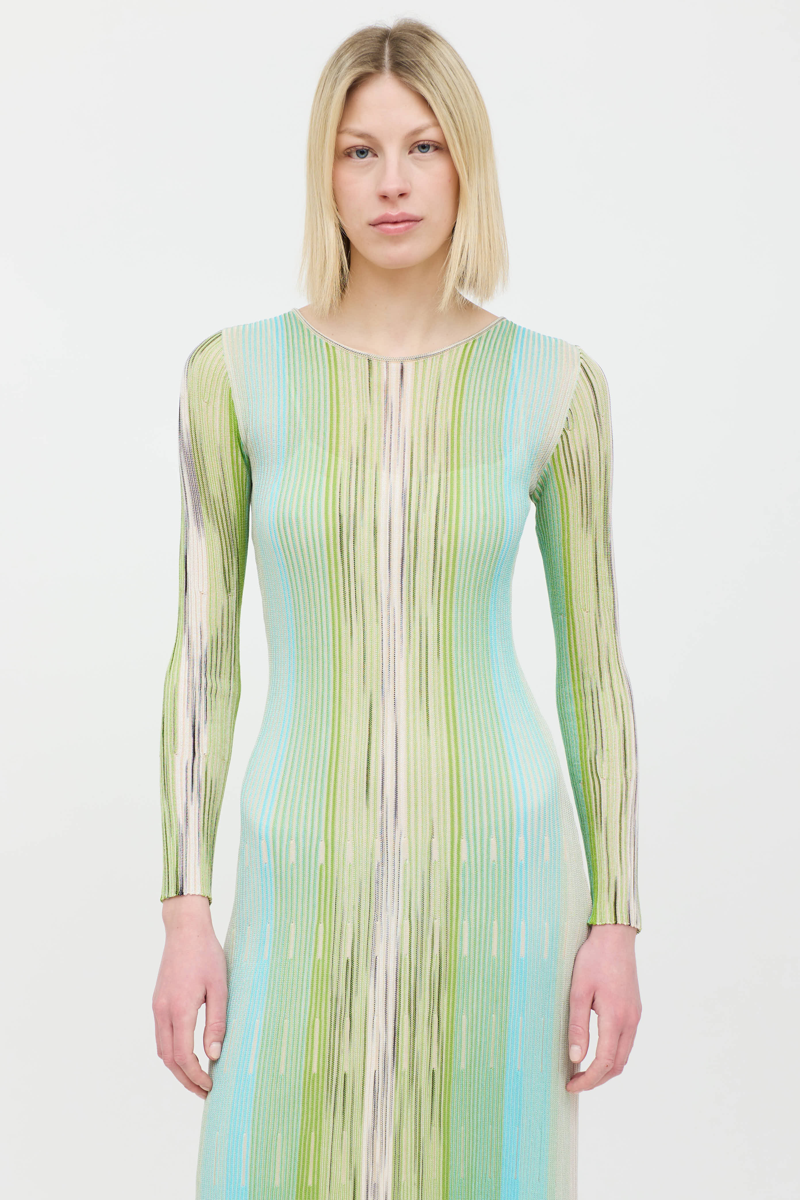 Missoni Ribbed Striped Dress