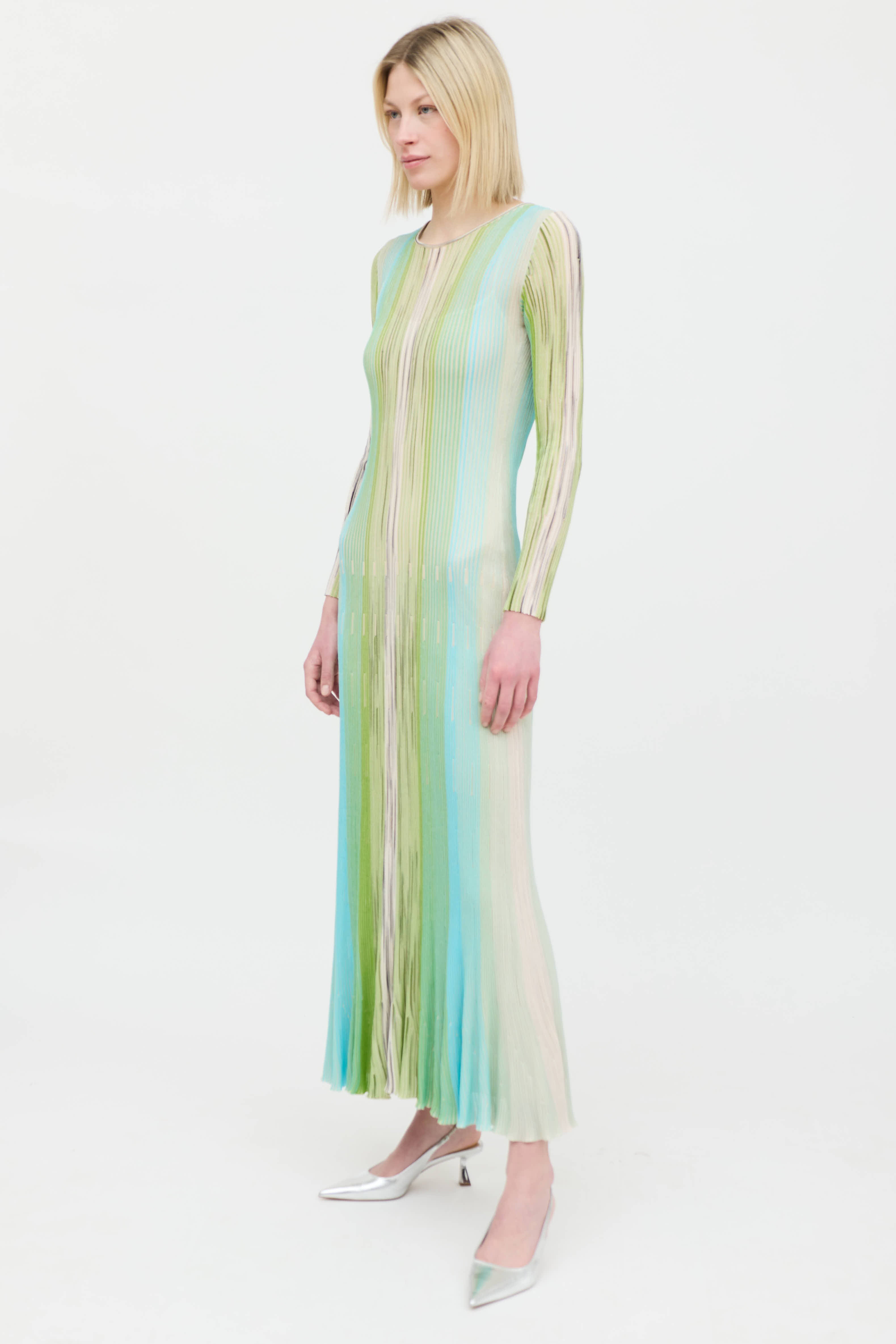 Missoni Ribbed Striped Dress