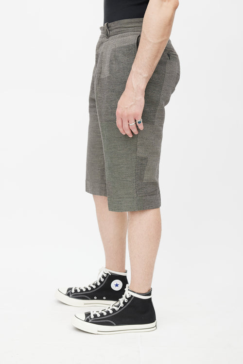 Missoni Grey & Black Knit Short