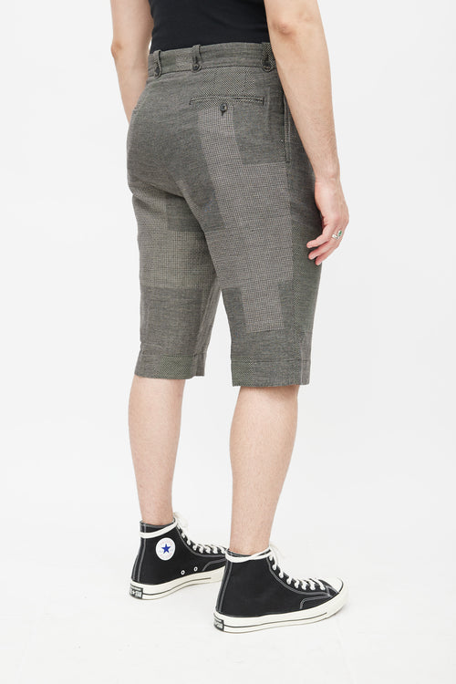 Missoni Grey & Black Knit Short