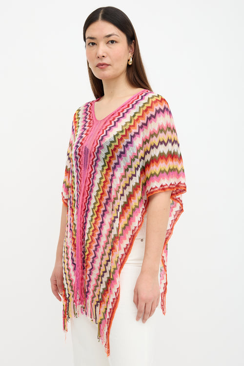 Missoni Knit Chevron Shawl