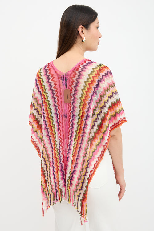 Missoni Knit Chevron Shawl