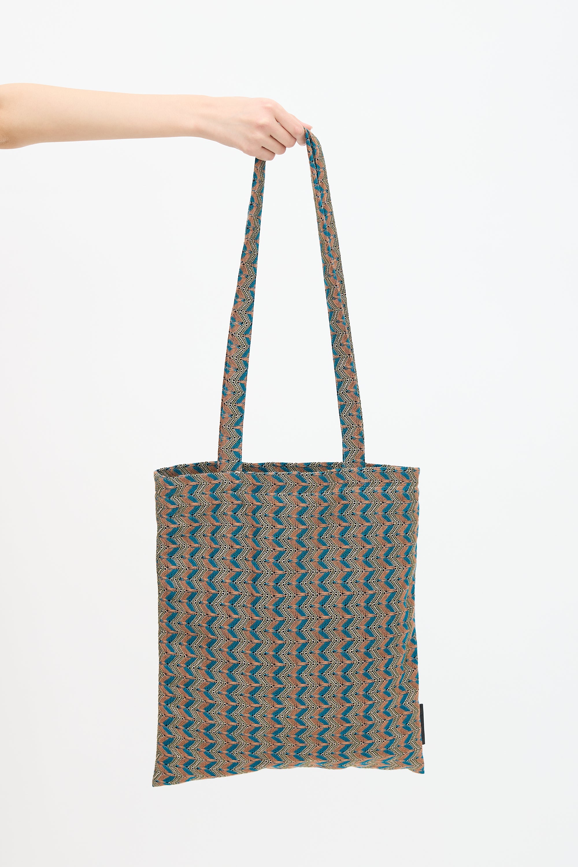 Missoni Knit Chevron Tote Bag