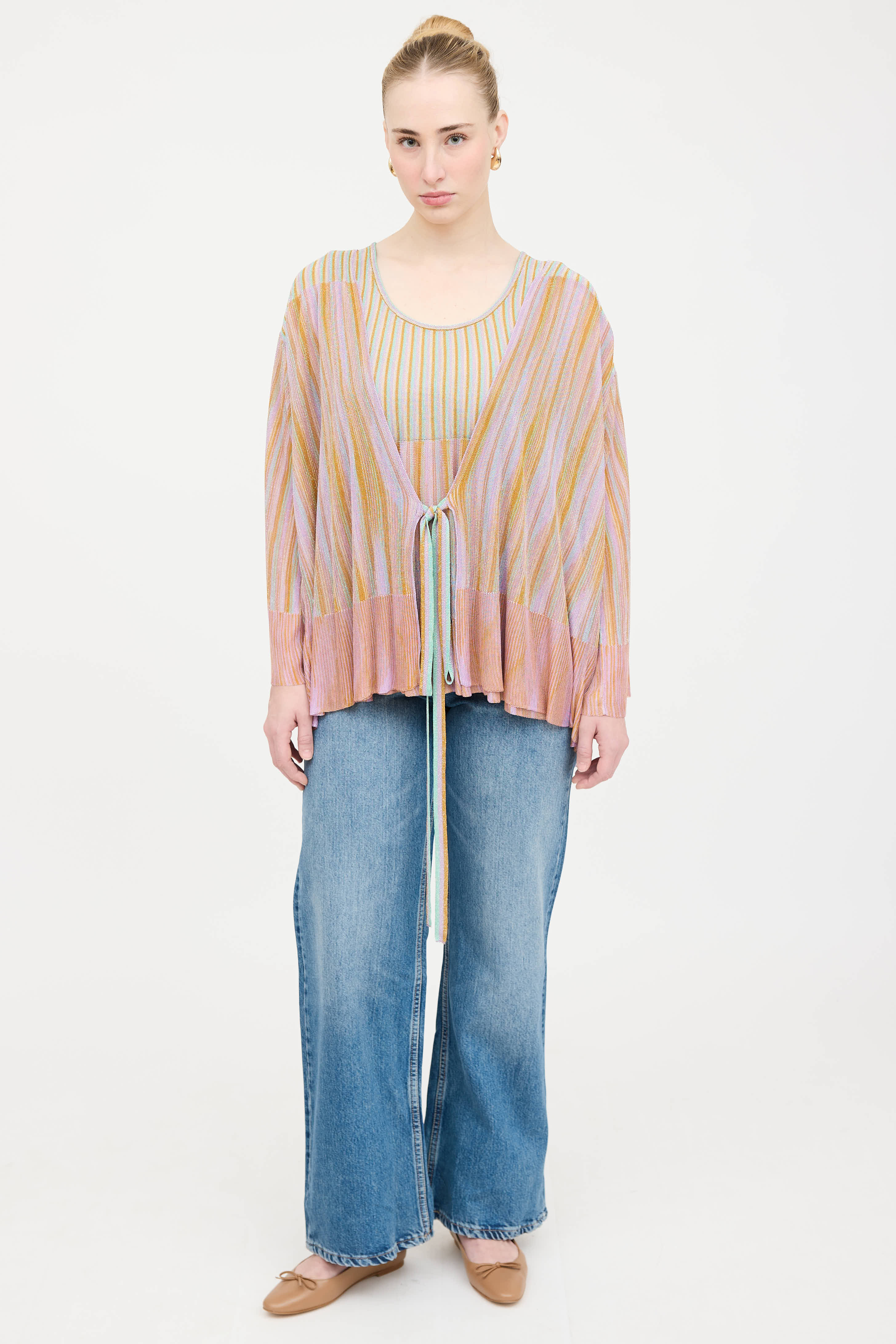 Missoni Metallic Striped Co-Ord Set