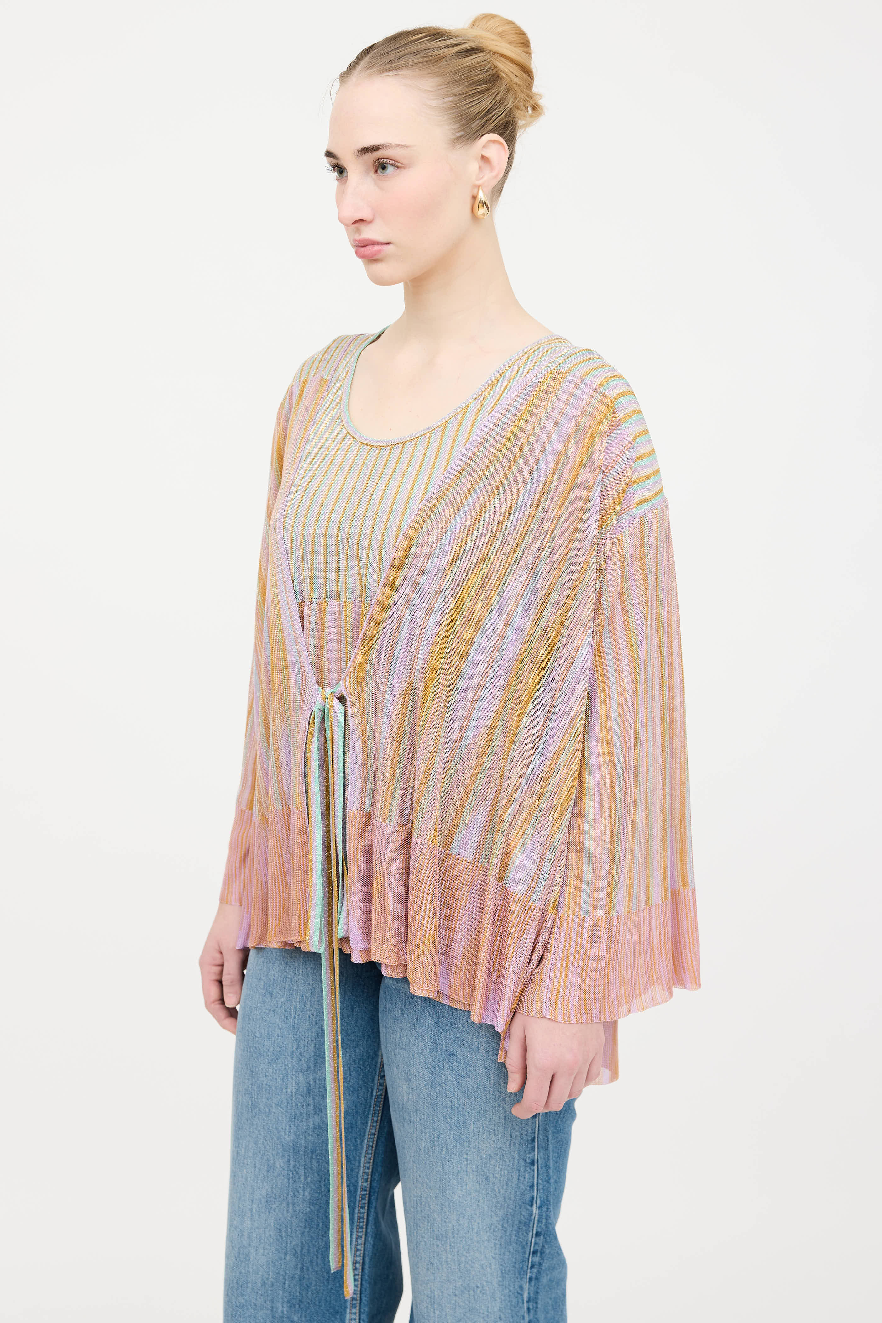 Missoni Metallic Striped Co-Ord Set