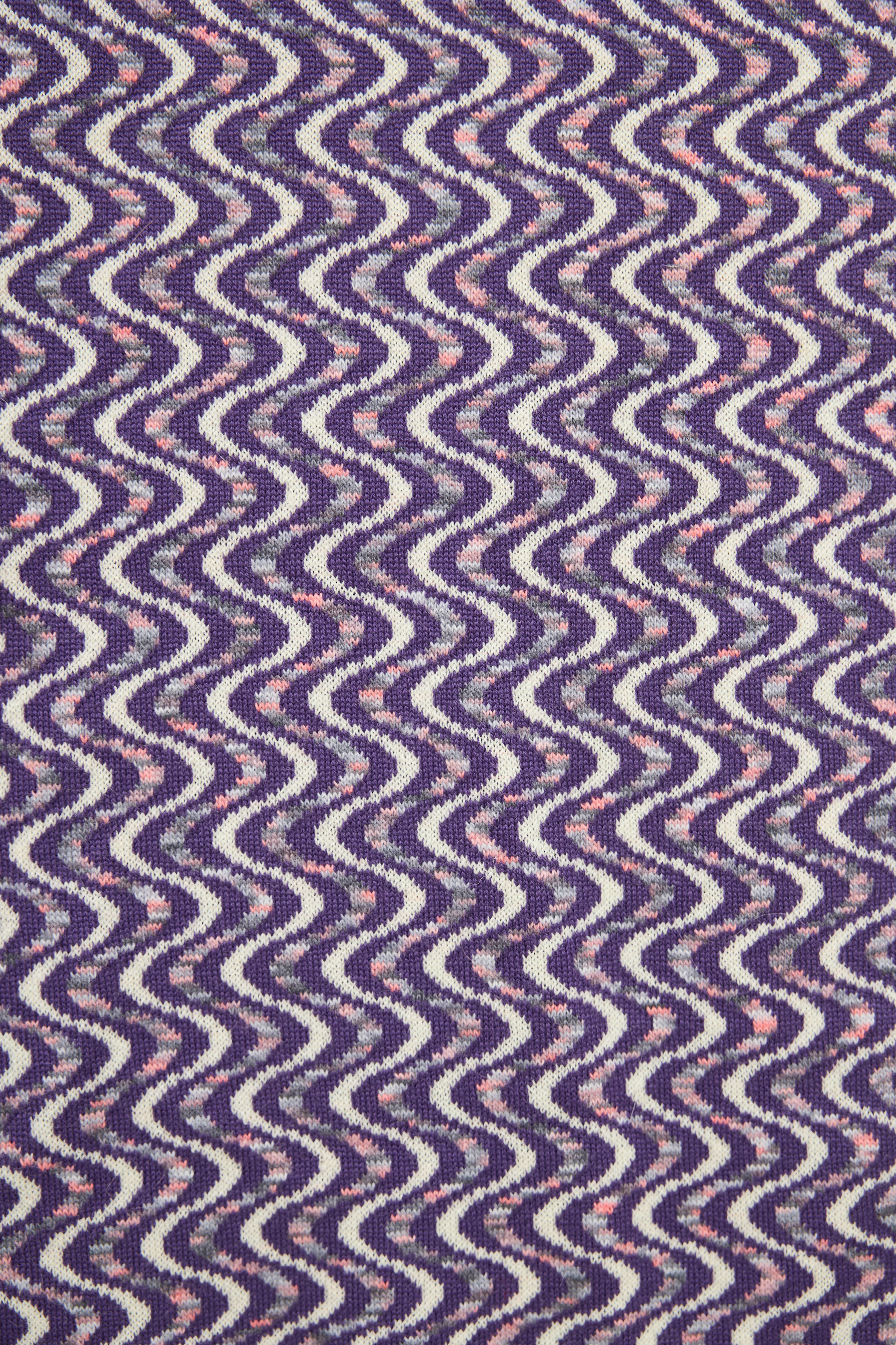 Missoni Wool Geometric Fringe Scarf