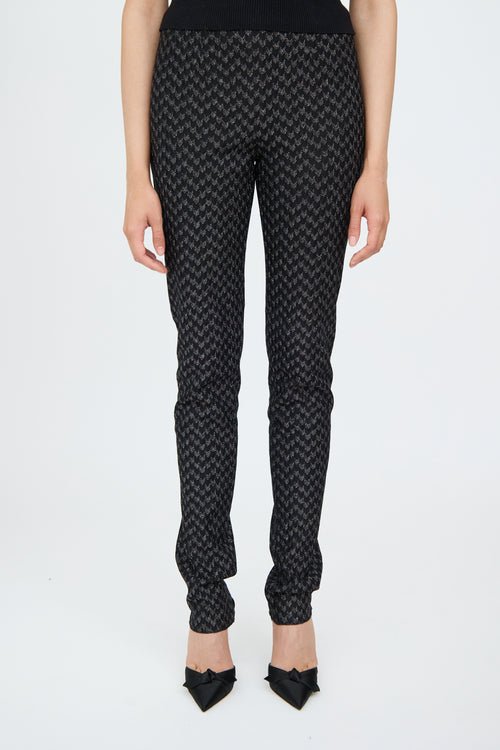 Missoni Black & Silver Knit Pant