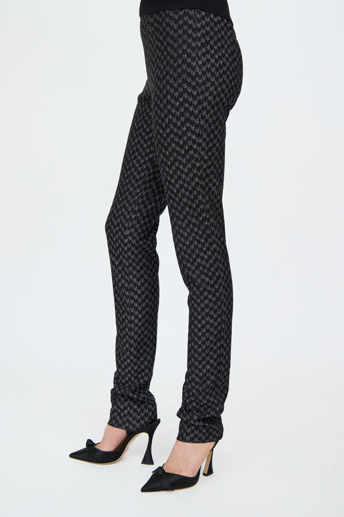 Missoni Black & Silver Knit Pant