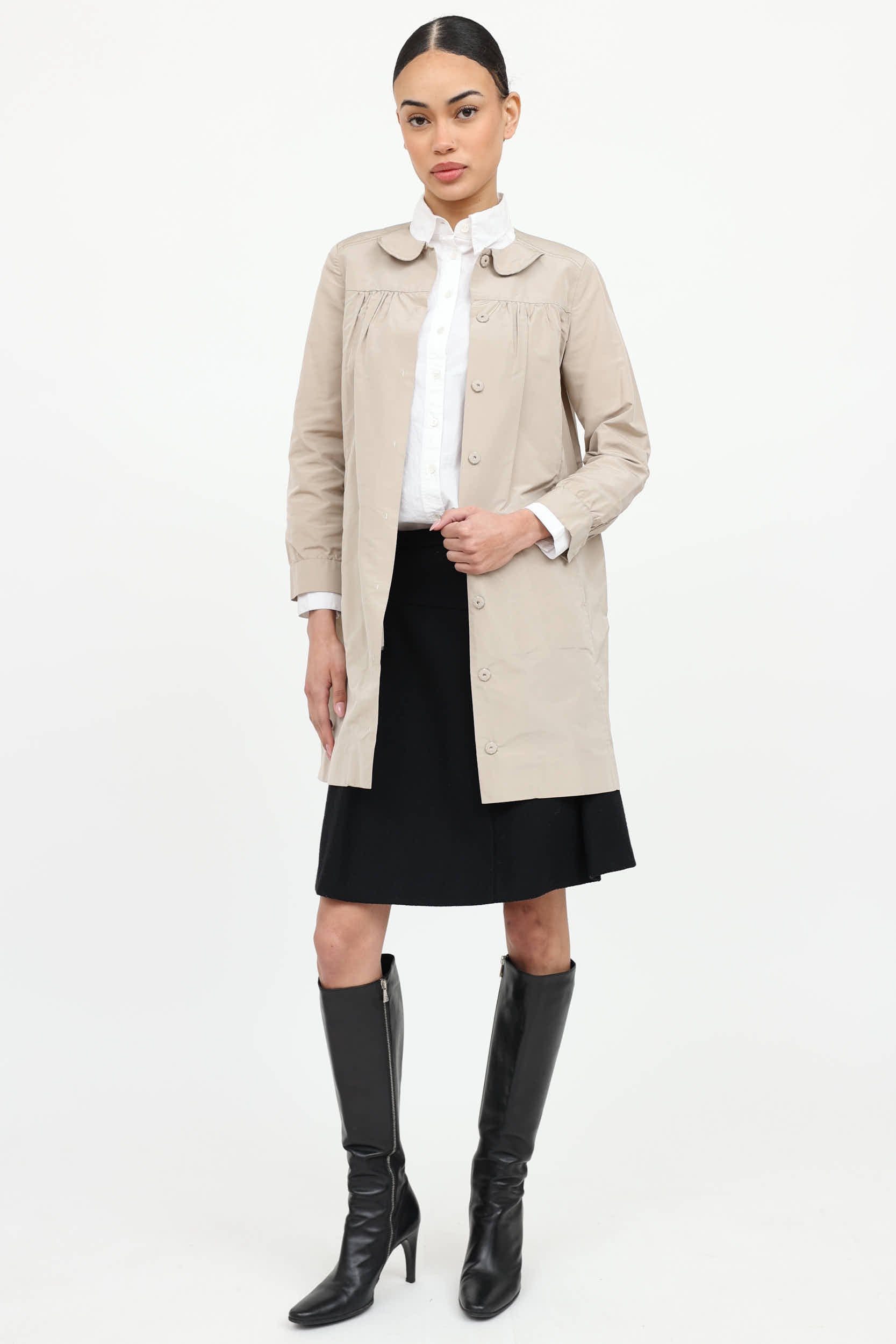 2009 Peter Pan Button Coat