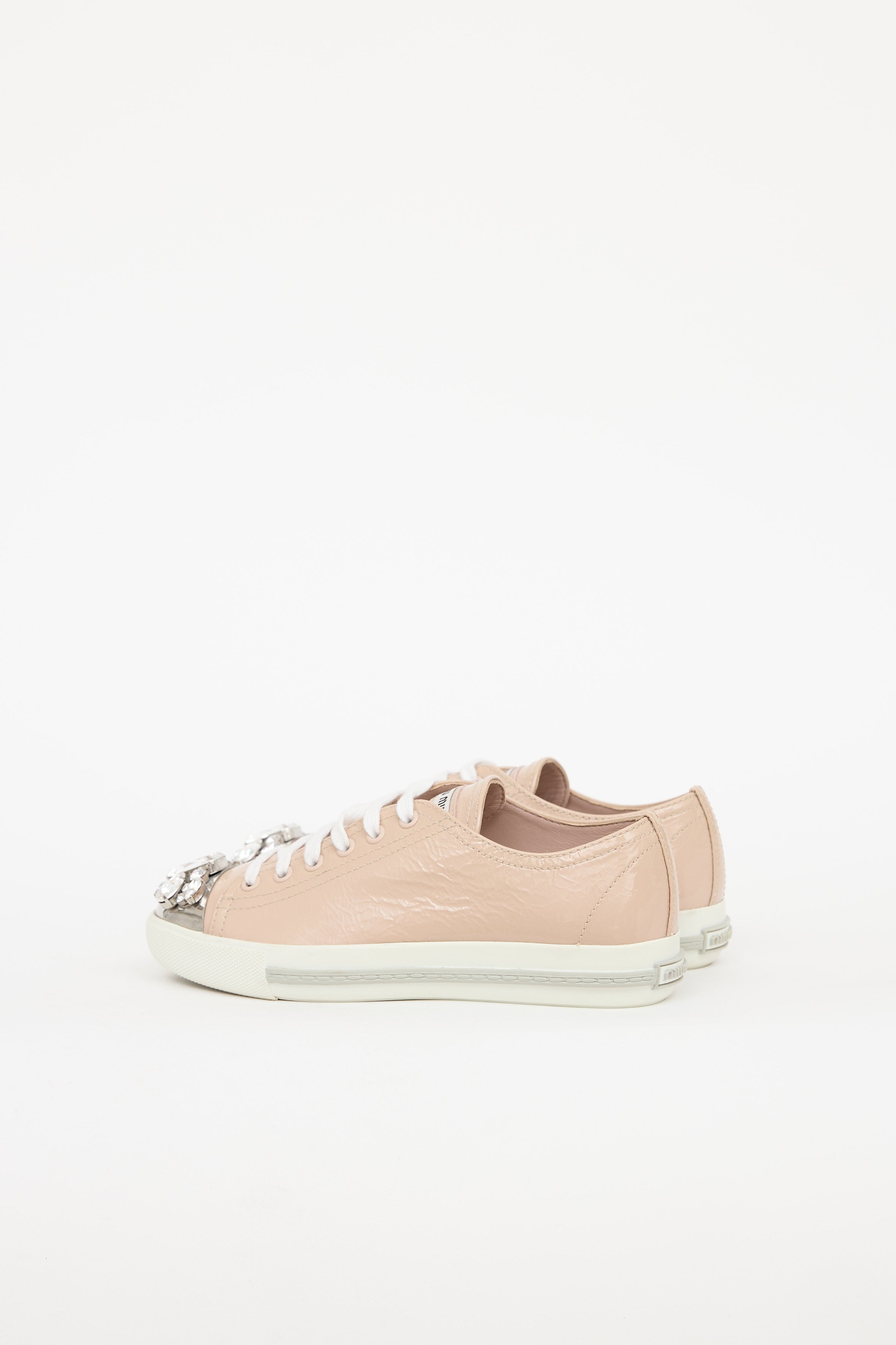 Miu Miu Patent Jewel Sneaker