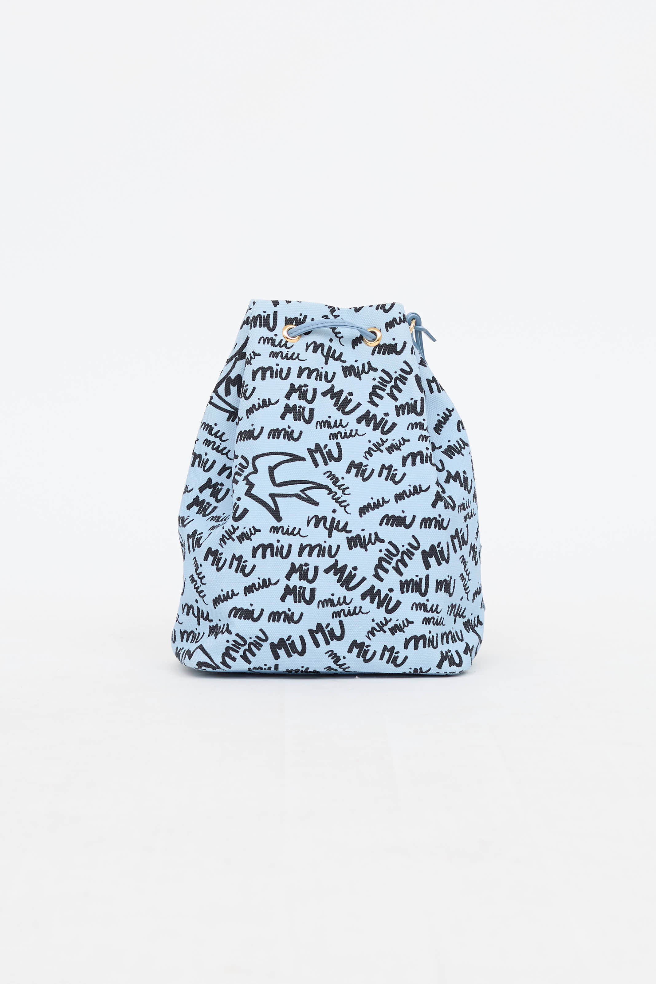 Miu Miu Graffiti Drawstring Pouch