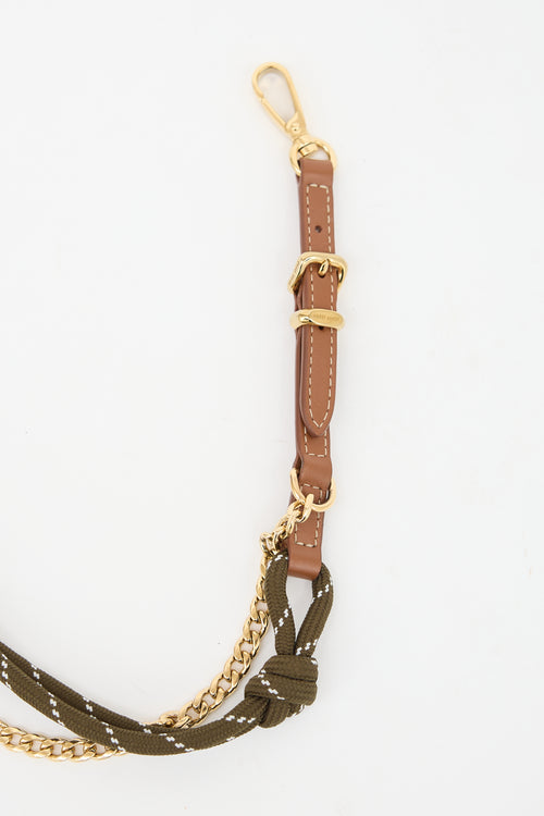 Miu Miu Chain & Cord Bag Charm