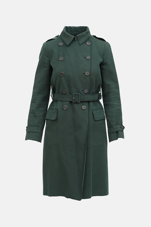 Miu Miu Cotton Trench Coat