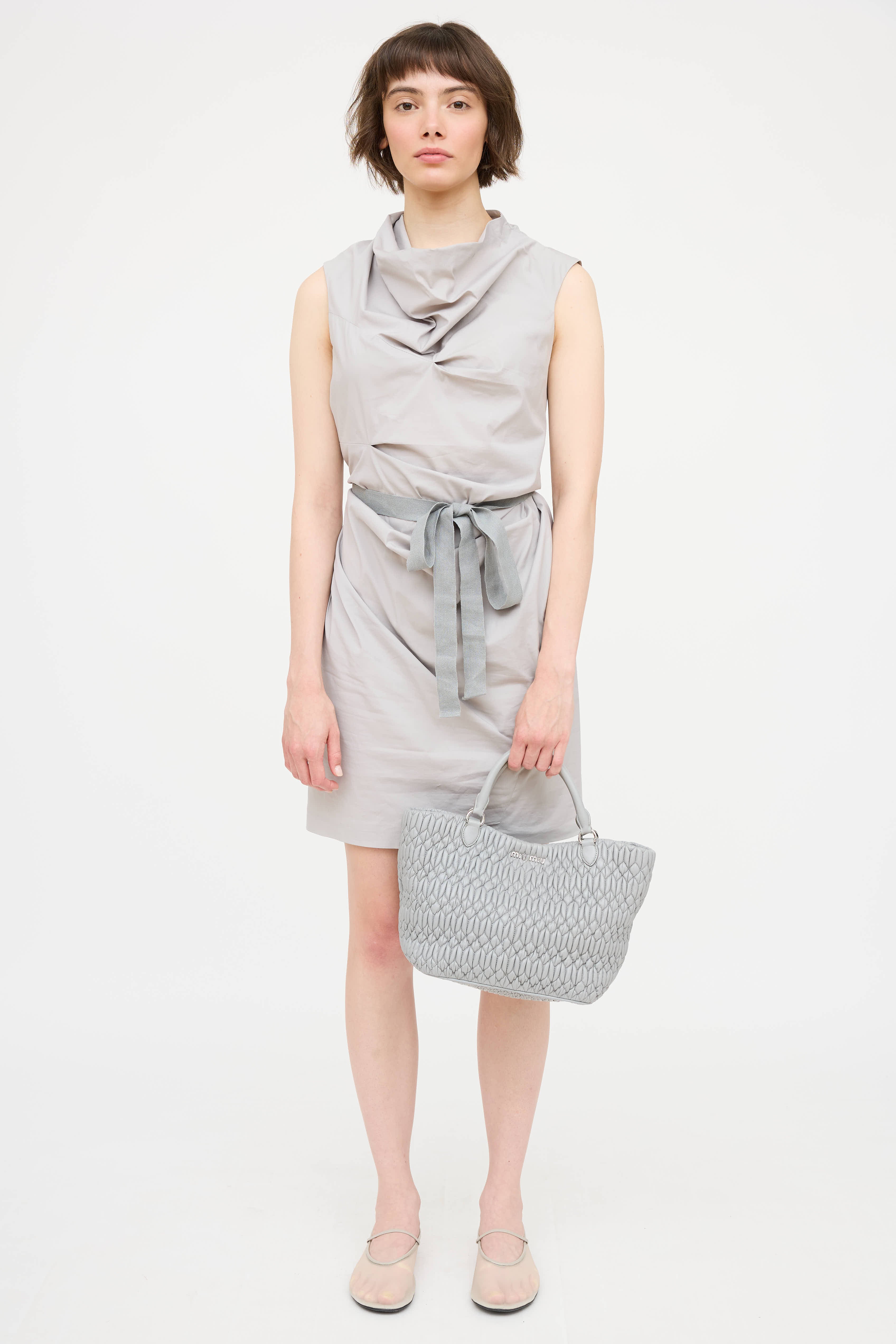 Nappa Mattelasse Crystal Tote Bag