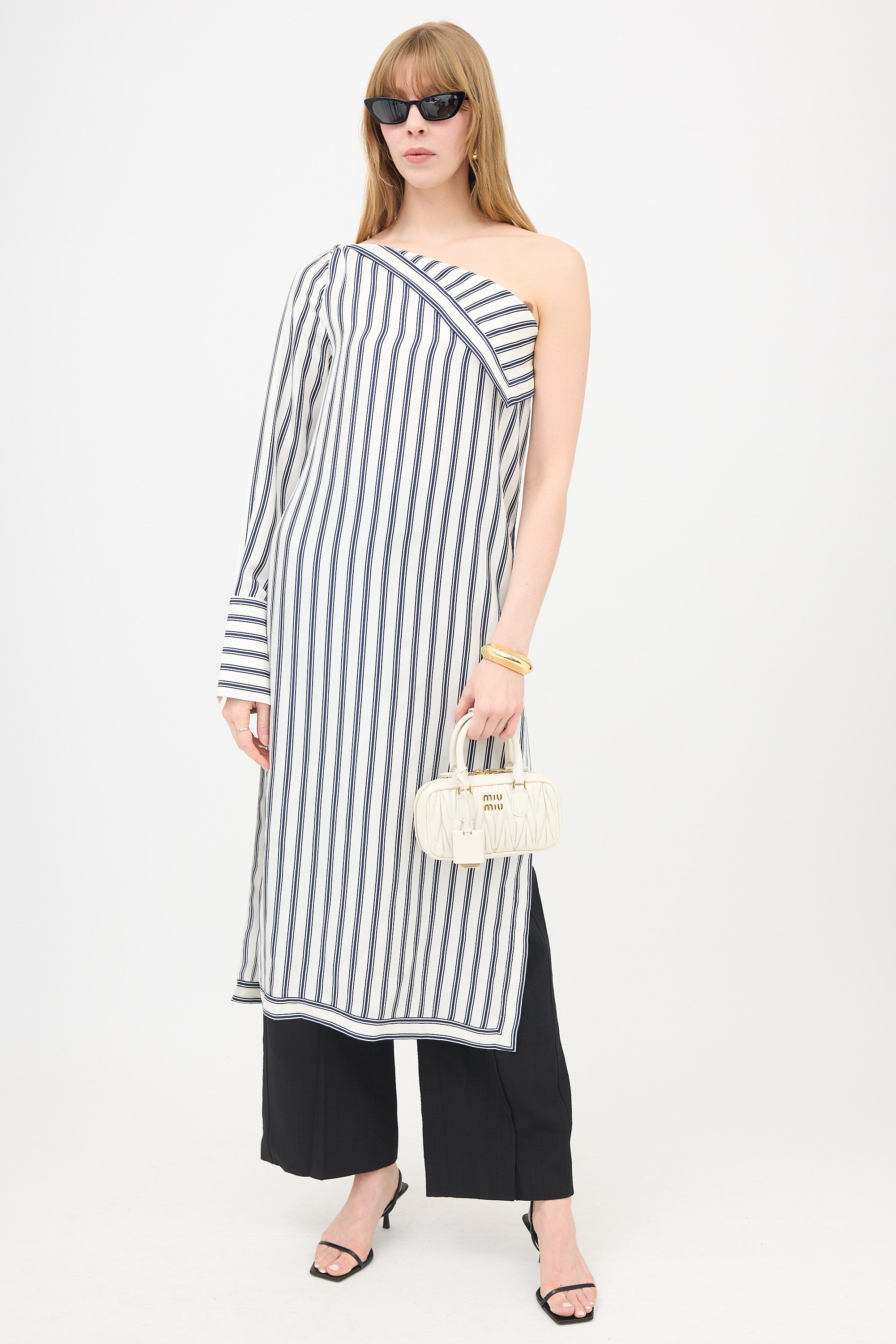 Miu Miu Matelasse Leather Mini Arcadie Bag