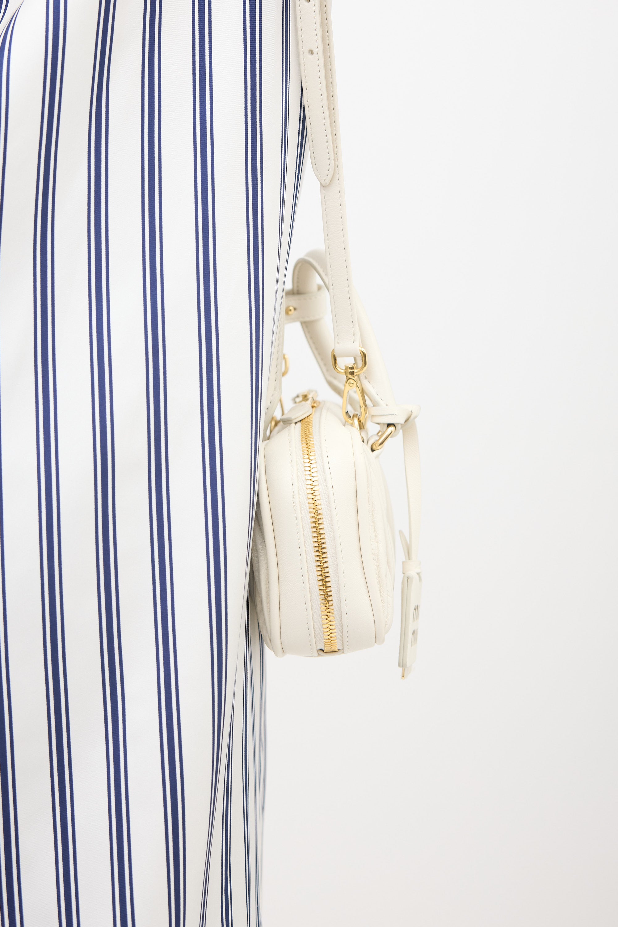 Miu Miu Matelasse Leather Mini Arcadie Bag