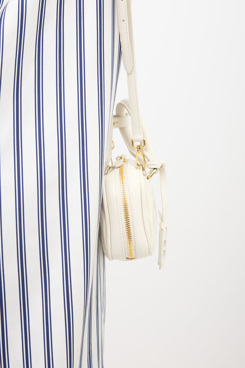 Miu Miu Matelasse Leather Mini Arcadie Bag