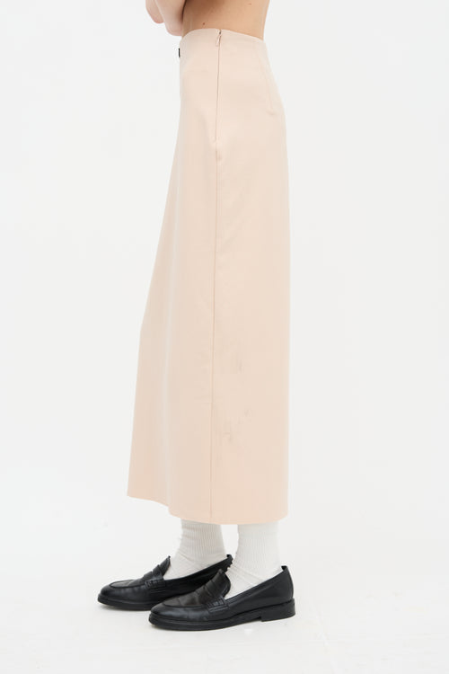 Miu Miu 2022 Nylon Midi Skirt
