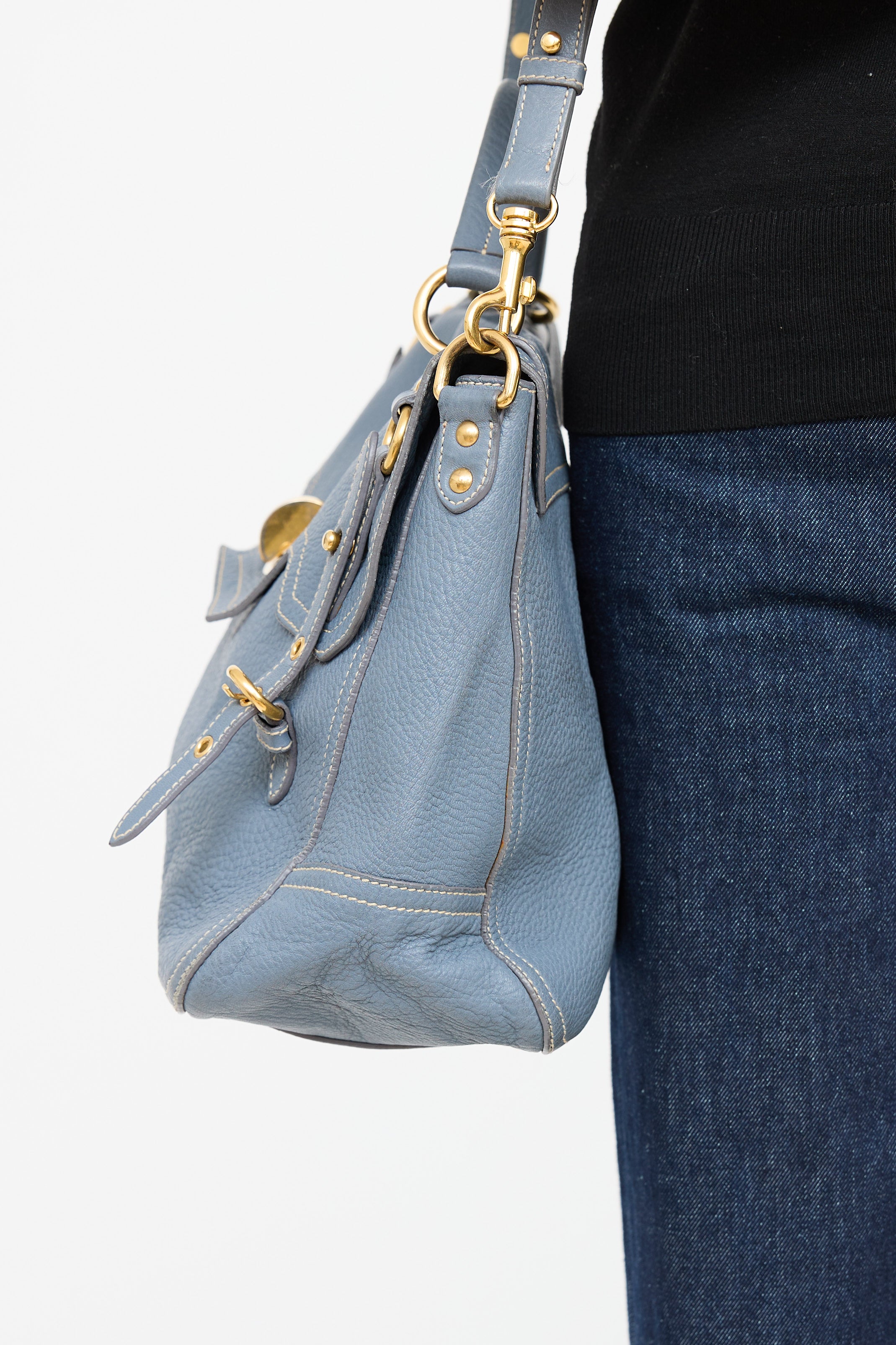 Miu MiuLeather Turnlock Bag