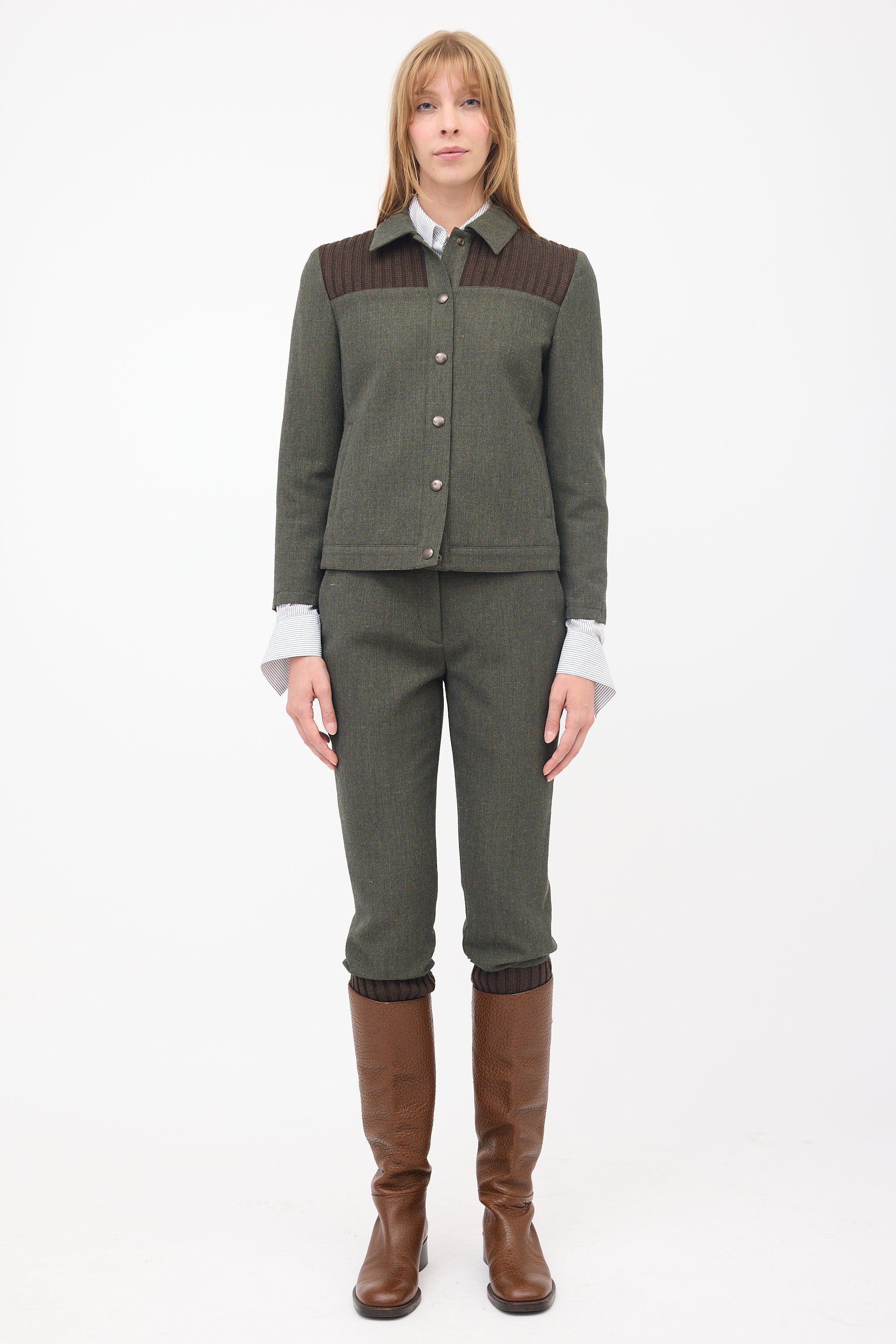 Miu Miu Fall 1999 Wool Co-Ord Set