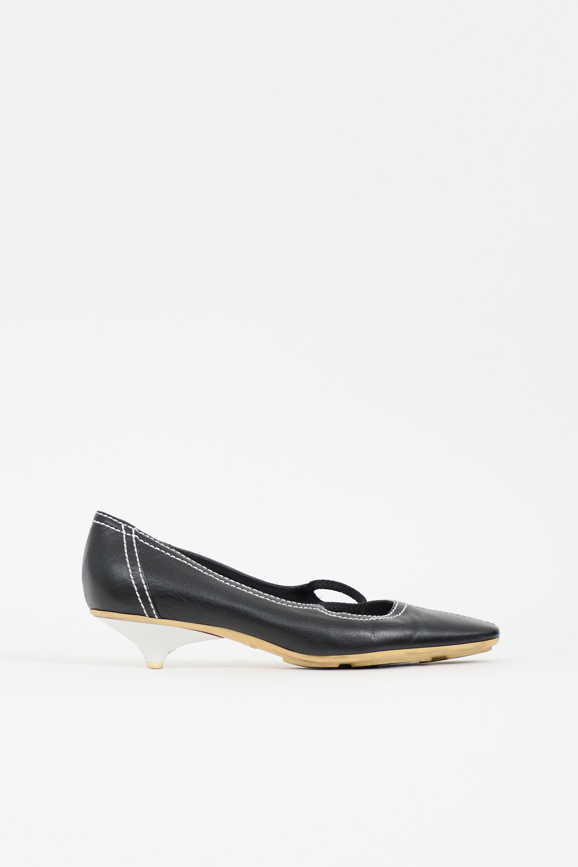 Miu Miu Vintage Leather Pump