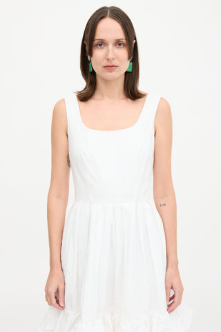 Molly Goddard Bubble Hem Dress