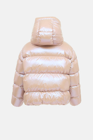 Iridescent Frasne Puffer  Coat