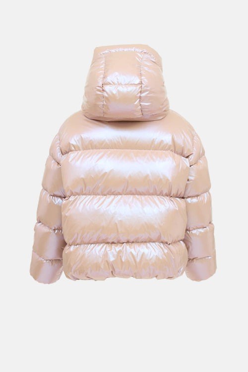 Iridescent Frasne Puffer  Coat