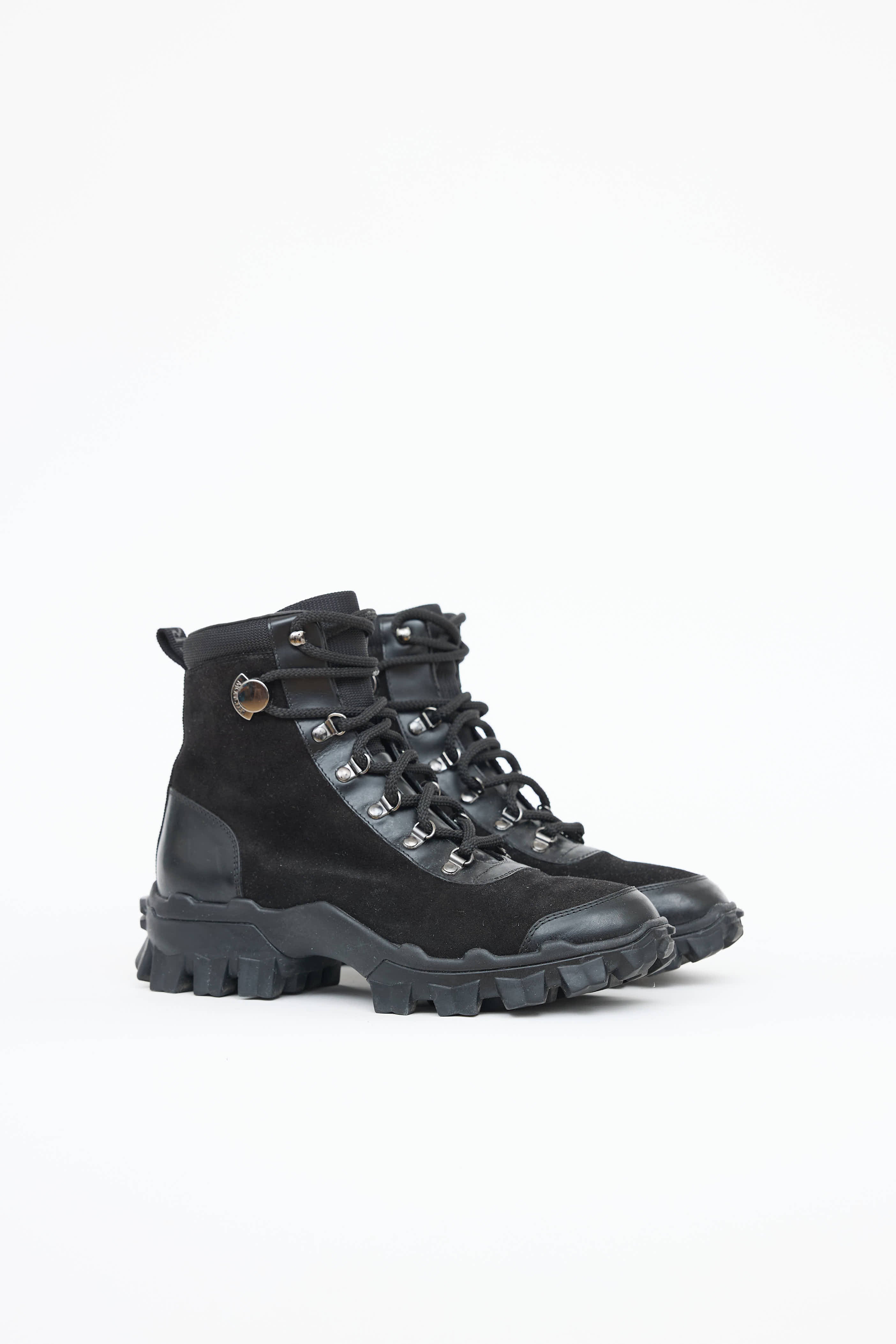 MonclerSuede Helis Ankle Boots