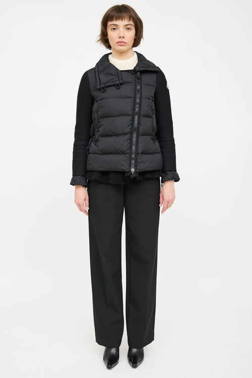 Moncler Laurine Down Knit Jacket
