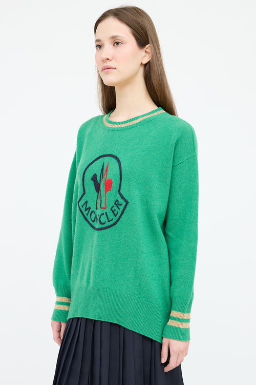 Moncler Wool Logo Sweater