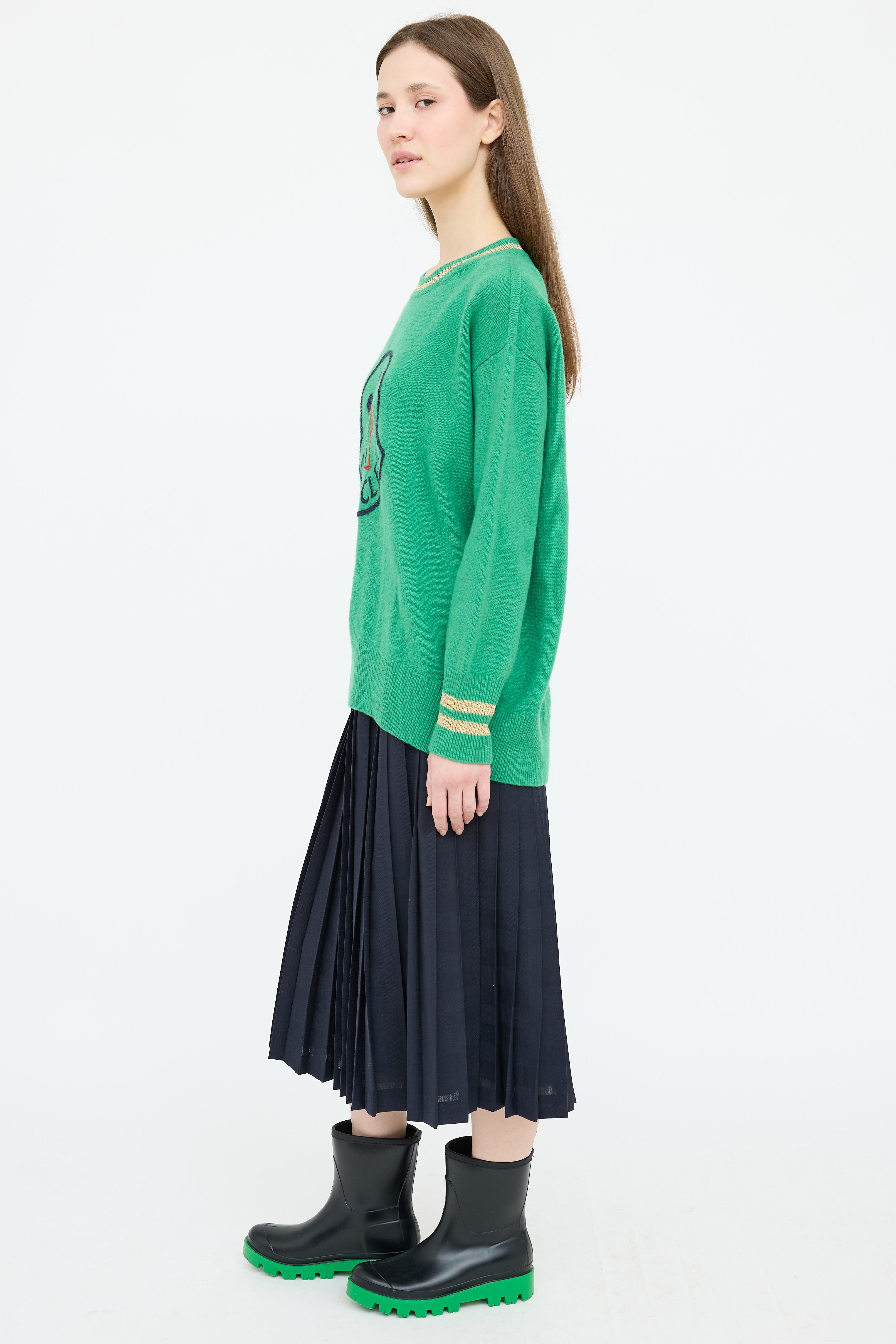 Moncler Wool Logo Sweater