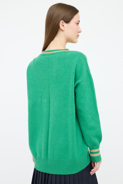 Moncler Wool Logo Sweater