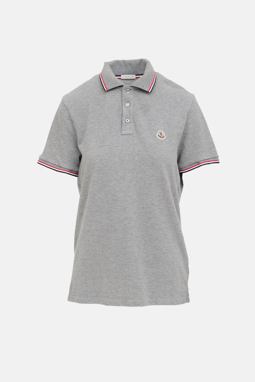 Moncler Piqué Knit Polo