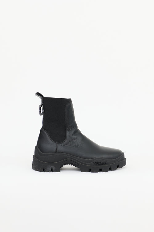 Moncler Leather Larue Chelsea Boot