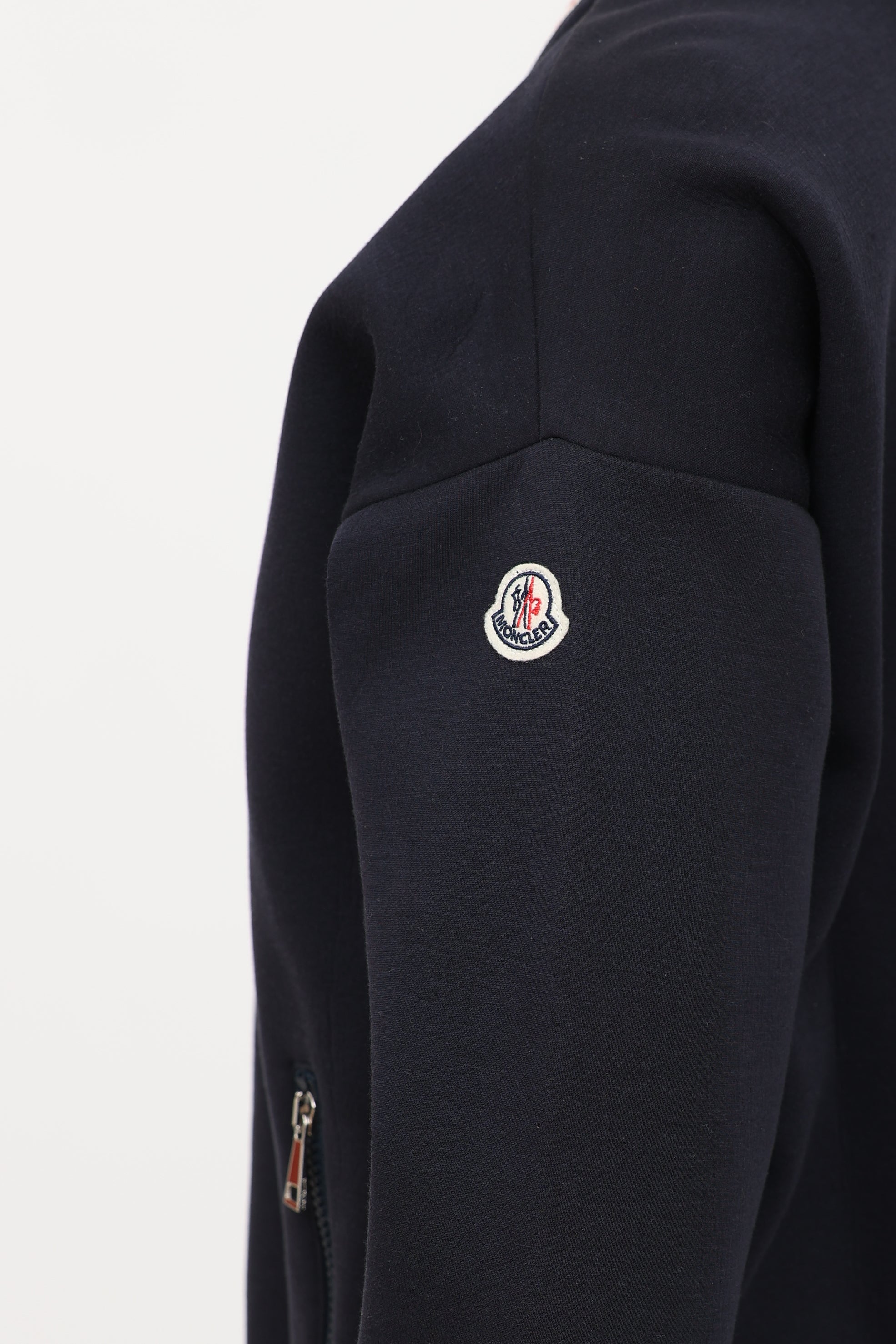 Moncler Striped Bomber Jacket