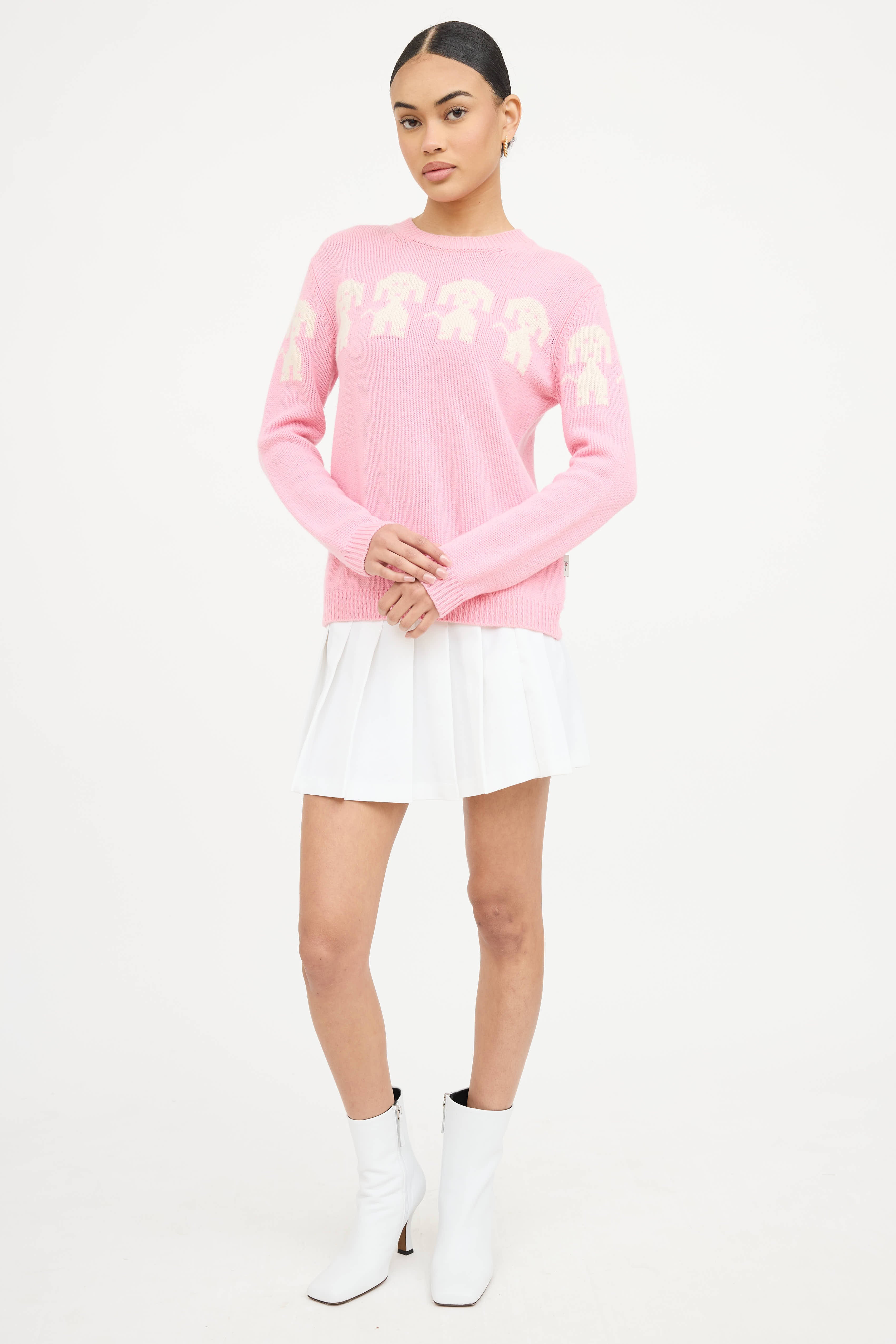 Moncler Wool Graphic Sweater