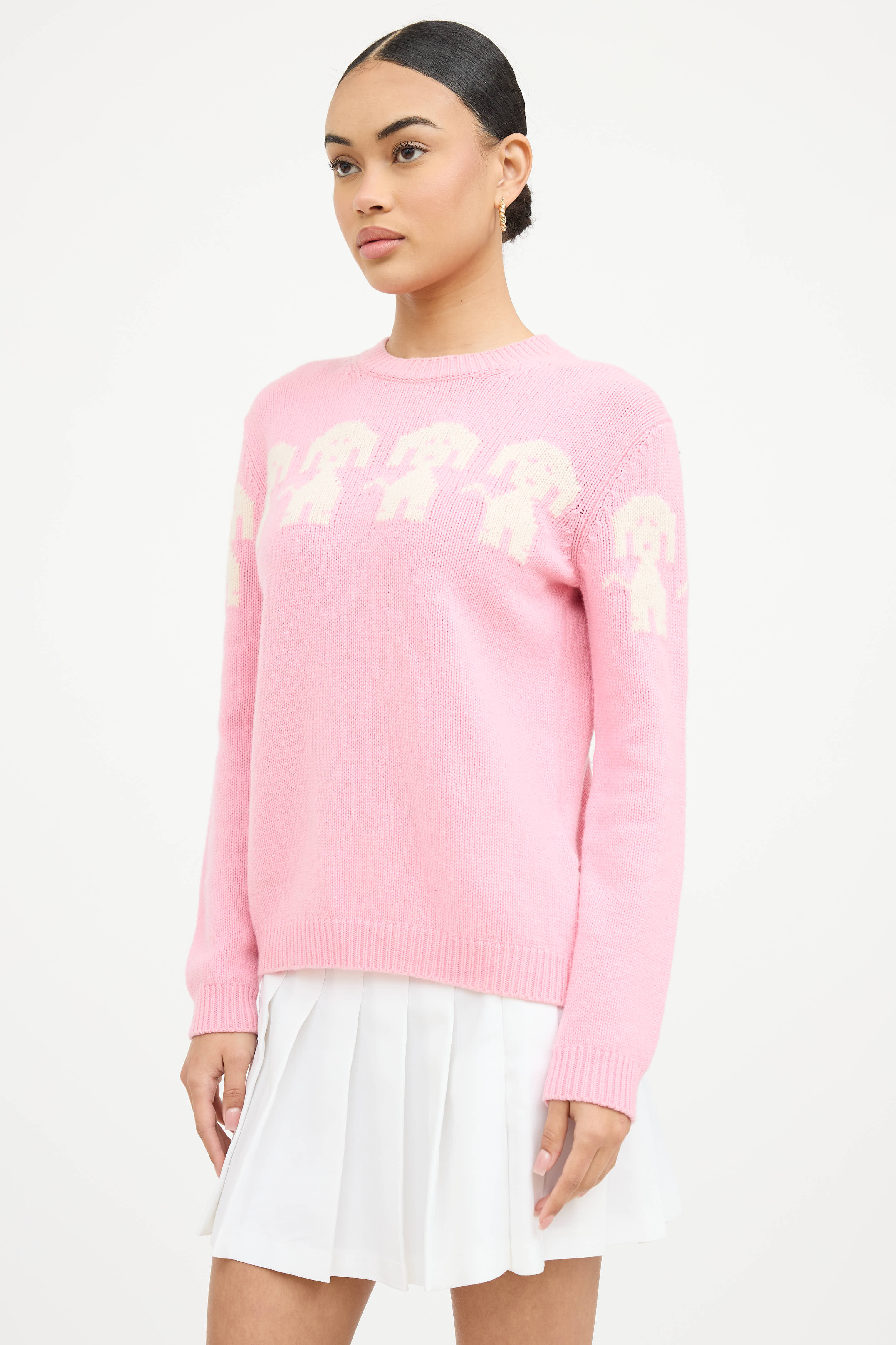 Moncler Wool Graphic Sweater