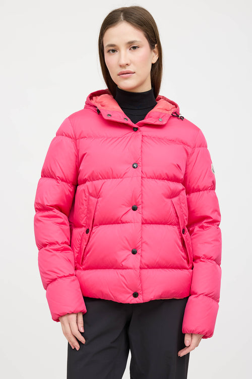 Moncler Lena Hooded Down Jacket