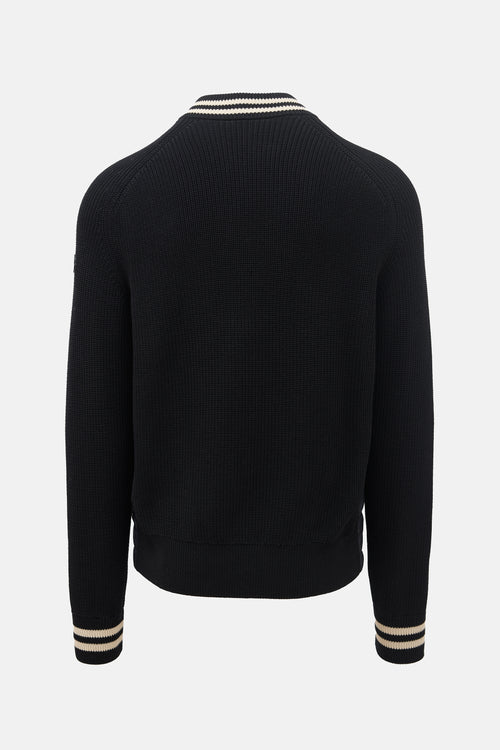 Moncler Rib Knit Puffer Cardigan
