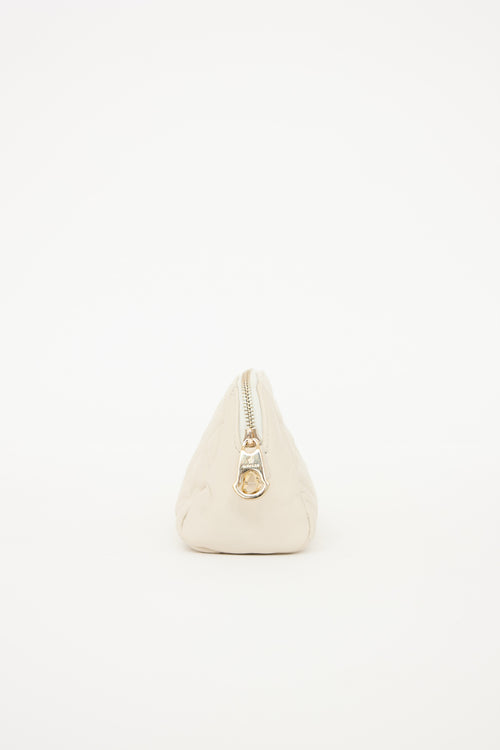 Moncler Quilted Leather Pouch