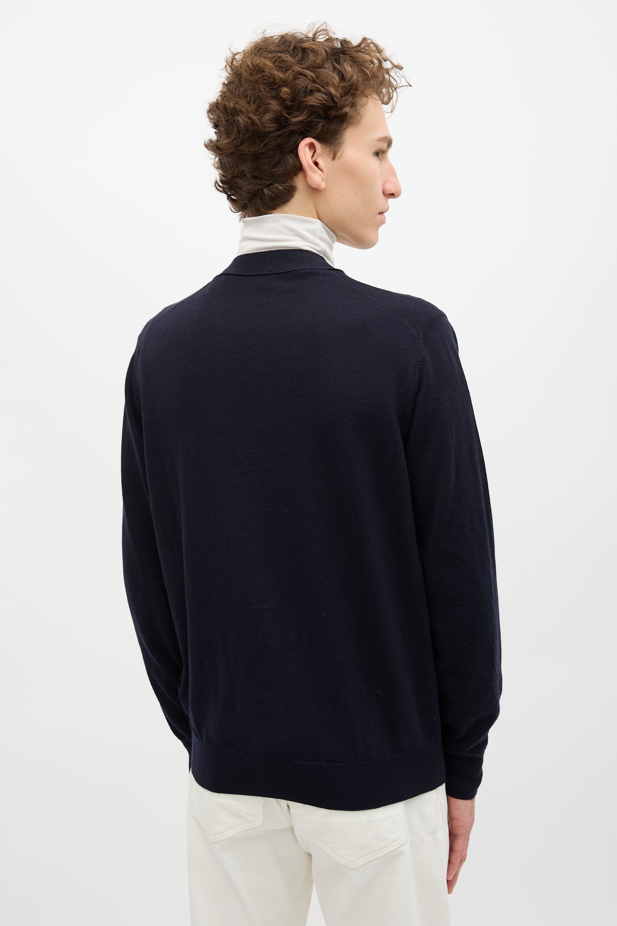 Moncler Wool Tricot Cardigan