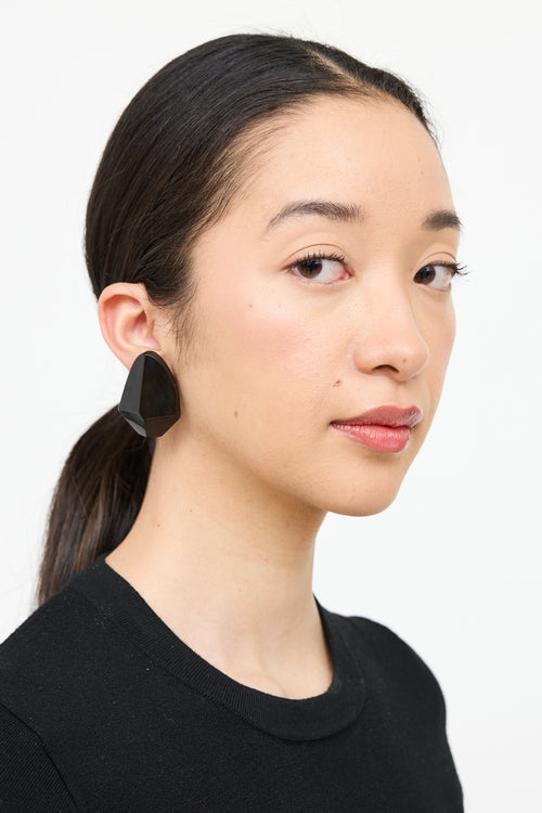 Monies Geometric Clip On Earrings