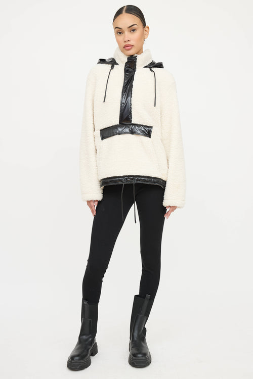 Moose Knuckles Hooded Sherpa Pullover