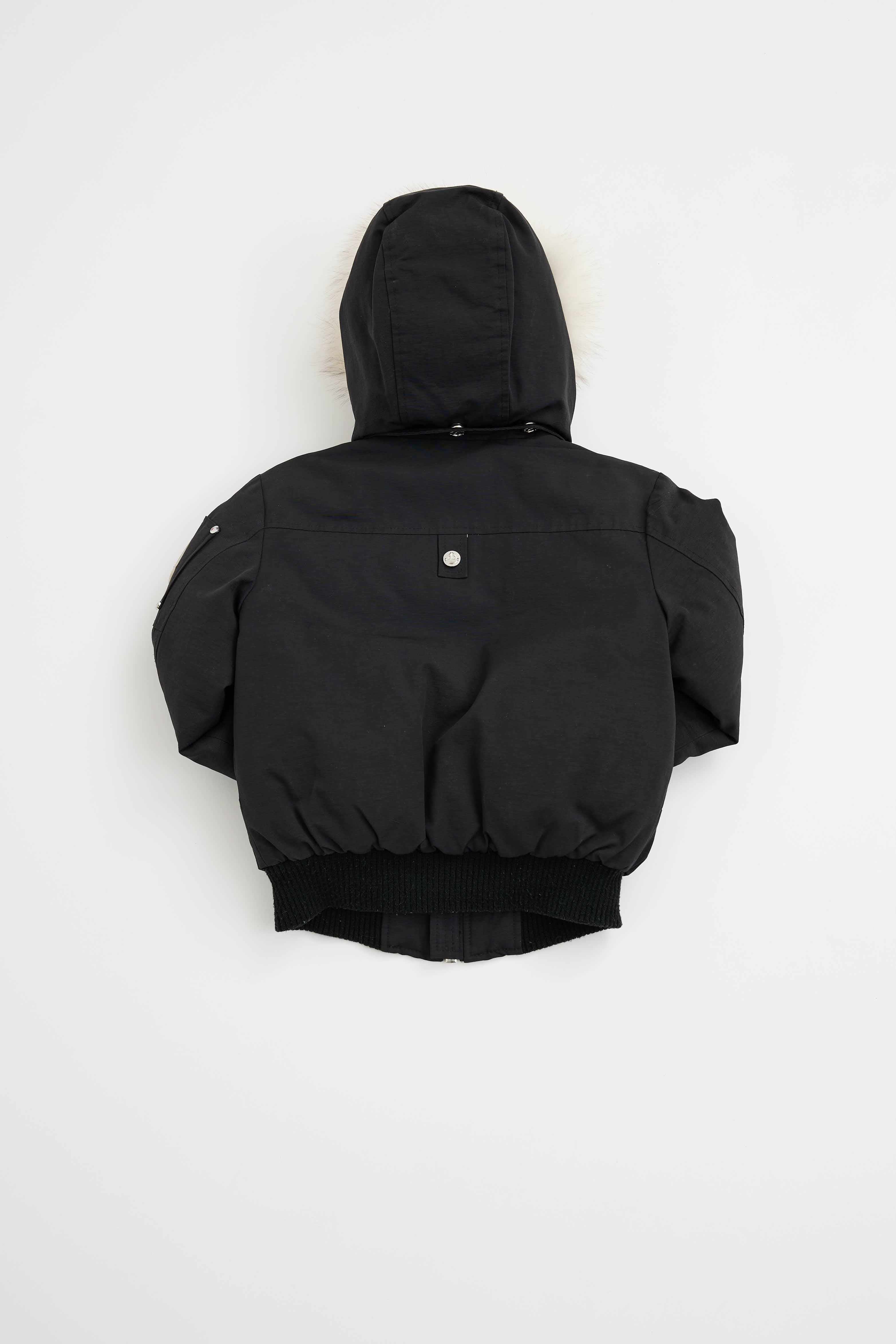 Moose Knuckles Kids Fur Trim Jacket