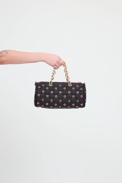 Quilted Eyelet Bag