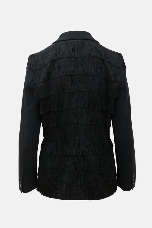 Moschino Cheap & Chic Fringe Blazer