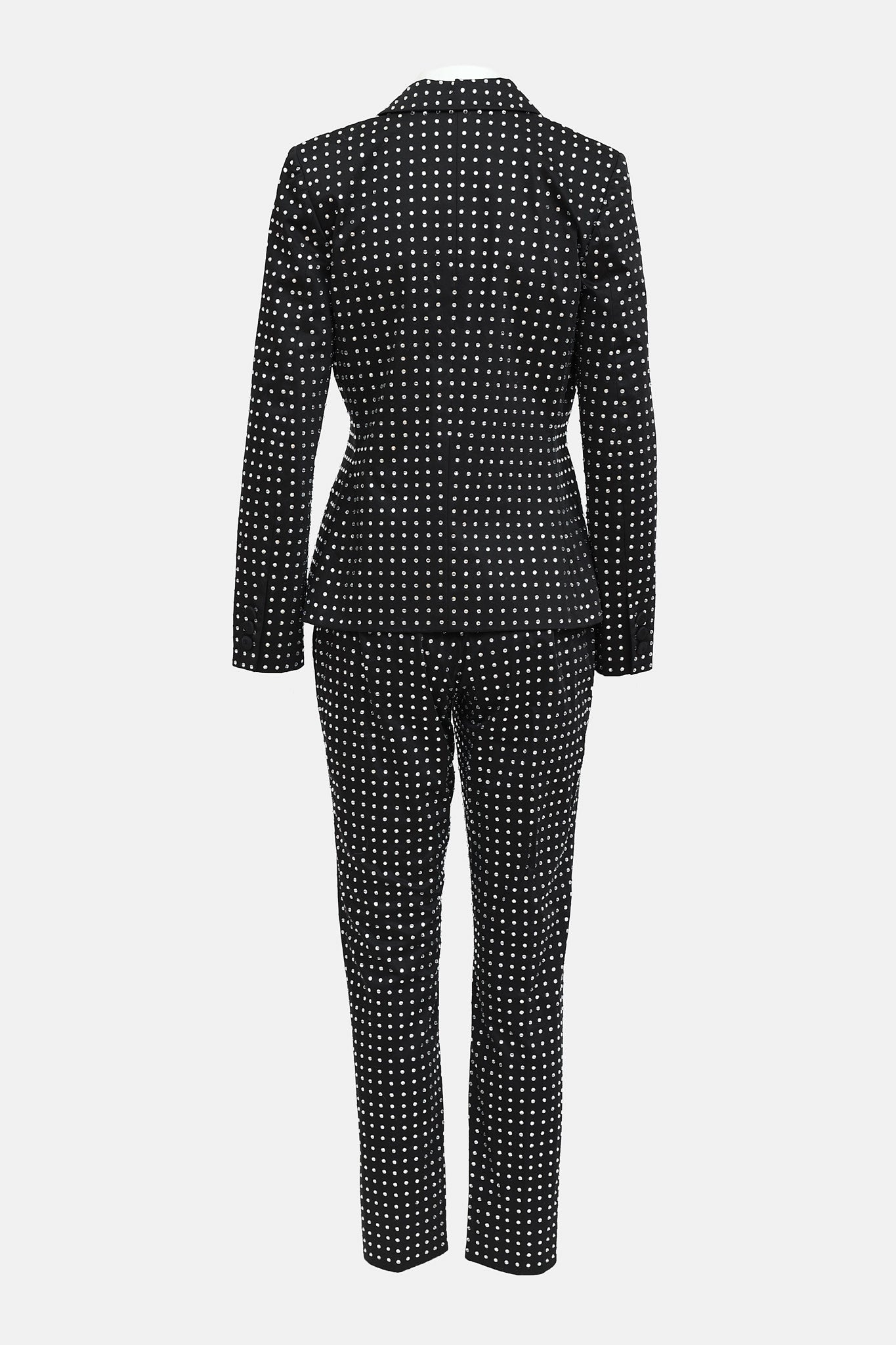 Moschino Crystal Blazer & Pant Co-Ord Set