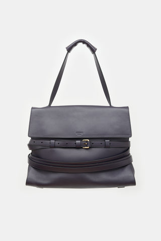 Moschino Leather Medium Tie Me Bag
